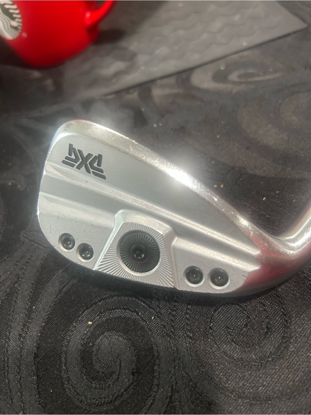 Men's Lefthanded PXG Silver Golf 9 iron- Milled Backweight Design